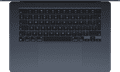 Apple MacBook Air 15 inches (2024) M3 (8-core CPU/10-core GPU) 8GB/512GB Midnight AZERTY top