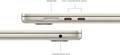 Apple MacBook Air 15 inches (2024) M3 (8-core CPU/10-core GPU) 16GB/512GB Starlight AZERTY visual supplier