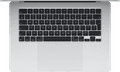 Apple MacBook Air 15 inch (2024) M3 (8 core CPU/10 core GPU) 16GB/512GB Zilver QWERTY bovenkant