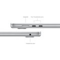 Apple MacBook Air 15 inch (2024) M3 (8 core CPU/10 core GPU) 16GB/512GB Zilver QWERTY visual leverancier
