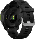 Garmin Forerunner 255 Music Zwart achterkant