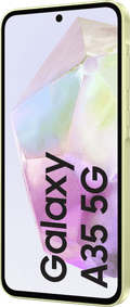 Samsung Galaxy A35 128GB Geel 5G voorkant