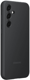 Samsung Galaxy A35 Silicone Back Cover Black left side