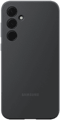Samsung Galaxy A35 Silicone Back Cover Black Main Image