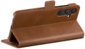 DBramante1928 Copenhagen Slim Samsung Galaxy A55 Book Case Leer Bruin detail