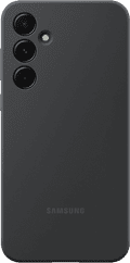 Samsung Galaxy A55 Siliconen Back Cover Zwart Main Image