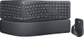 Logitech K860 Ergonomic Wireless Keyboard AZERTY + Logitech MX Master 3S Main Image