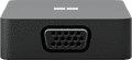 Kabelgebundener Microsoft Surface USB-C Travel Hub USB 3.2 Gen 2 Schwarz vorne