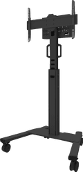Neomounts MOVE Up FL50S-825BL1 Moveable Floor Mount Black right side