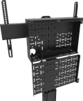 Neomounts MOVE Up FL50S-825BL1 Moveable Floor Mount Black detail
