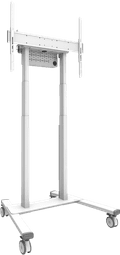 Neomounts MOVE Lift FL55-875WH1 Motorized Floor Mount White left side