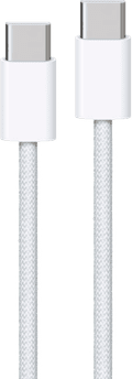Apple Usb C naar Usb C Kabel 1m Nylon Wit Duo Pack Main Image