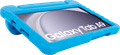 Samsung Galaxy Tab A9 8,7 inch 64GB Wifi en 4G Grijs + BlueBuilt Kids Cover Blauw voorkant