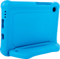 Samsung Galaxy Tab A9 8,7 inch 64GB Wifi en 4G Grijs + BlueBuilt Kids Cover Blauw achterkant