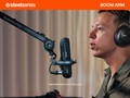 SteelSeries Alias Boom Arm product in use