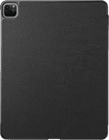 BlueBuilt Apple iPad Air 13" (2025/2024)/Pro 12.9" (2022) Tri-Fold Book Case Zwart achterkant