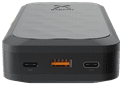 Xtorm Powerbank met Snelladen 20.000 mAh Zwart onderkant