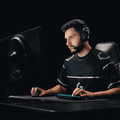 Logitech G PRO X 60 Mechanical Gaming Keyboard White AZERTY product in use