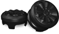 KontrolFreek Galaxy AimBoost Thumbsticks + Precision Rings Zwart PS5/PS4 voorkant