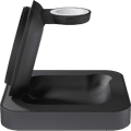 ZENS MagSafe und Qi2 Kabelloses Ladegerät 15 W mit Ständer und Watch Stand rechte seite