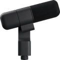 Logitech G Yeti Studio Active Dynamic XLR Microphone Black left side