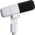 Logitech G Yeti Studio Active Dynamic XLR Microfoon Wit linkerkant