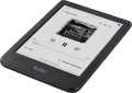 Kobo Clara BW Black + BlueBuilt Book Case Black left side