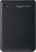 Kobo Clara BW Black + BlueBuilt Book Case Black back