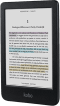 Kobo Clara Colour Zwart linkerkant