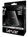 Lexar SL500 Portable SSD 1TB verpakking