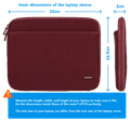 BlueBuilt Laptop Sleeve Width 32cm 13 - 14 inches Red visual Coolblue 1