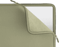 BlueBuilt Laptophoes voor Apple MacBook Air 13 inch Groen binnenkant