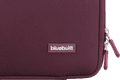 BlueBuilt Laptop Sleeve for Apple MacBook Air 13 inches Red detail