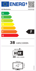 LG UltraGear OLED 39GS95QE-B energielabel