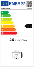 LG 32MR50C-B energielabel