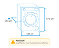 AEG LWR9516BN4 10/6 kg visuel Coolblue 1