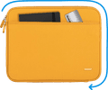 BlueBuilt Housse pour Ordinateurs Portables Largeur 37 cm 15-16 Pouces M Jaune visuel Coolblue 1
