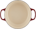 Le Creuset Signature Braadpan 24 cm Rhone bovenkant