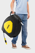 Karcher Automatische Slanghaspel CR 5.330 product in gebruik