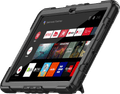 Just in Case Samsung Galaxy Tab A9 Plus Rotating Back Cover Zwart linkerkant