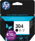 HP 304 Cartridge Black (N9K06AE) Main Image