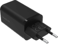 BlueBuilt Power Delivery + Quick Charge Oplader met 3 Usb Poorten 65W Zwart achterkant