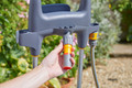 Hozelock Auto Reel Mobile 35 meter product in gebruik