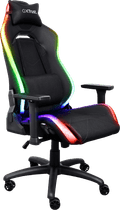 Trust GXT 719 Ruya RGB Gamestoel Zwart linkerkant