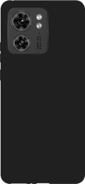 Just in Case Soft Design Motorola Edge 40 Back Cover Black Main Image