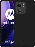 Just in Case Soft Design Motorola Edge 40 Back Cover Black combined product