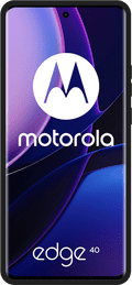 Just in Case Soft Design Motorola Edge 40 Back Cover Black front