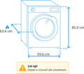 Miele TSL 683 WP B EcoSpeed & Steam visual Coolblue 1