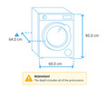 Samsung WW11DG5B25AB Super Speed visual Coolblue 1