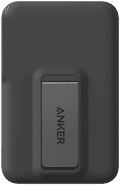 Anker Draadloze Powerbank met MagSafe en Qi2 Magneet 10.000 mAh met Snelladen Zwart achterkant